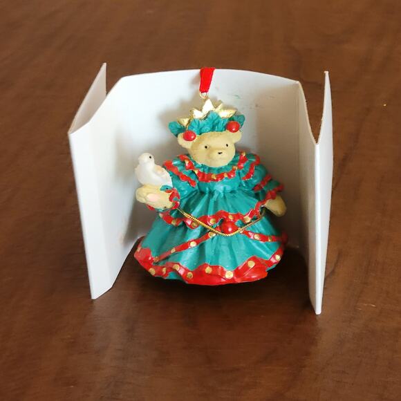 Vintage @1992 Muffy Vanderbear Collection Muffy Little Fir Tree Ornament New - Picture 1 of 12